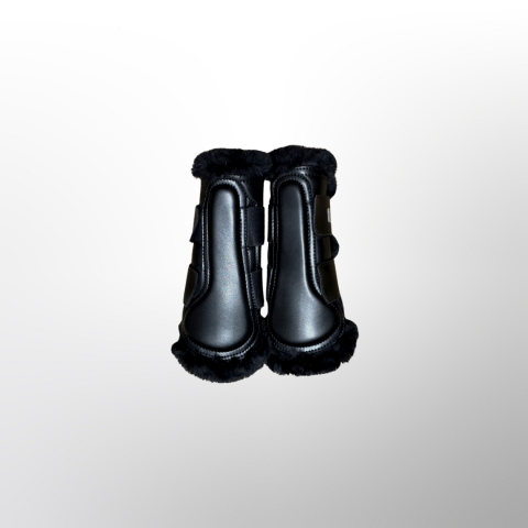 Guêtres dressage antérieurs avec fourrure - Equico