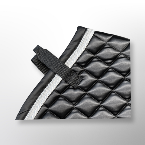 Tapis de CSO en satin avec insert en cristal Equico