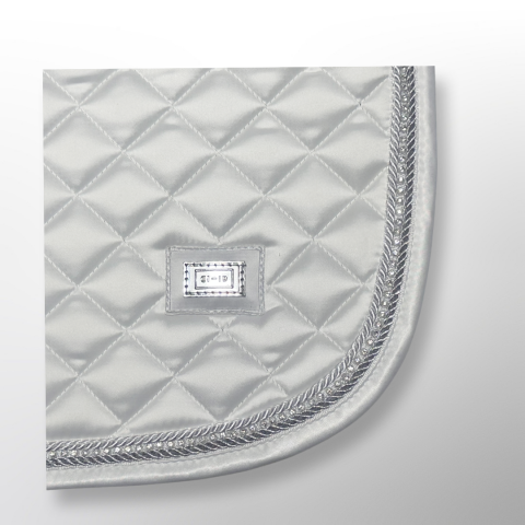 Tapis de dressage en satin avec insert en cristal Equico