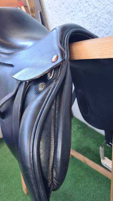 Selle Prestige Golden Star noire, mixte 17,5