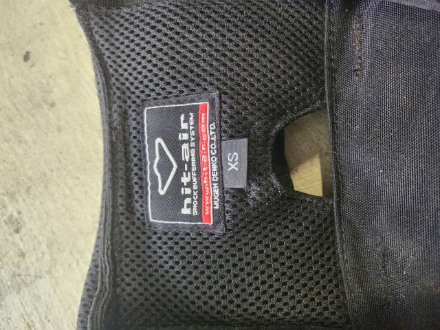 Airbag hit air 2 XS noir