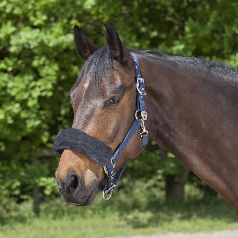 Prot&egrave;ge muserolle / t&eacute;ti&egrave;re faux fur Waldhausen