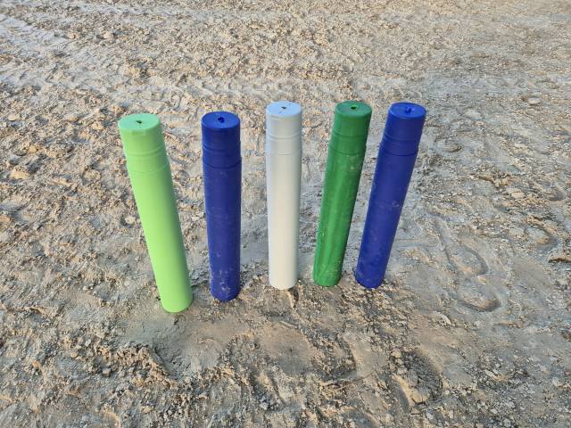 Barres au sol ajustables - Barnotti - Tron&ccedil;on souple