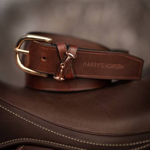 Ceinture cuir mors - Harry's Horse