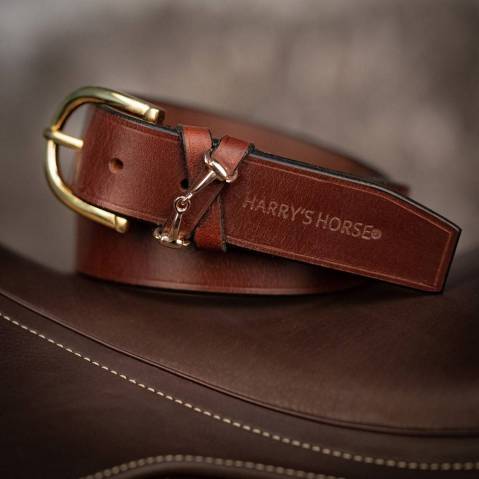 Ceinture cuir mors - Harry's Horse