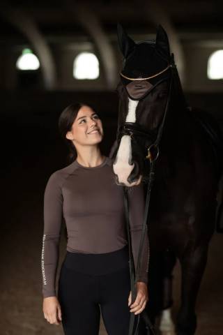 Top Base Layer Dynamic Modern Mocha - Equestrian Stockholm