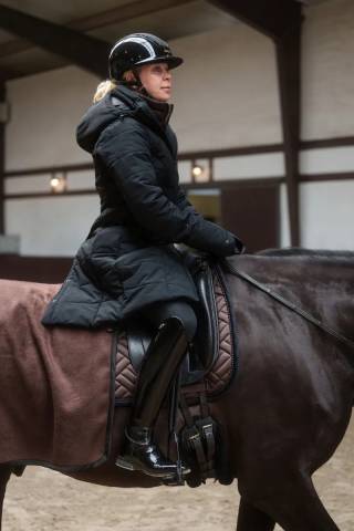 Manteau long Denali Modern Mocha - EQUESTRIAN STOCKHOLM