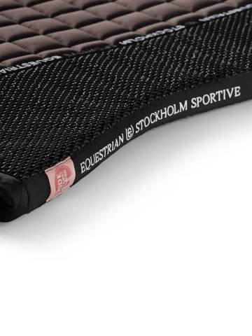 Tapis de selle Sportive Mocha MIXTE - Equestrian Stockholm
