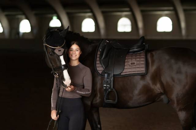 Tapis de selle Sportive Mocha DRESSAGE - Equestrian Stockholm