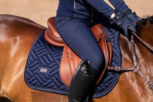 Tapis de selle Modern Lagoon Blush - Equestrian Stockholm