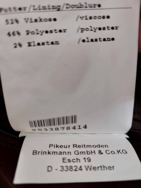 Veste de concours Pikeur, Femme, Taille 36 