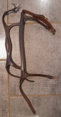 Muserolle double combiné cheval