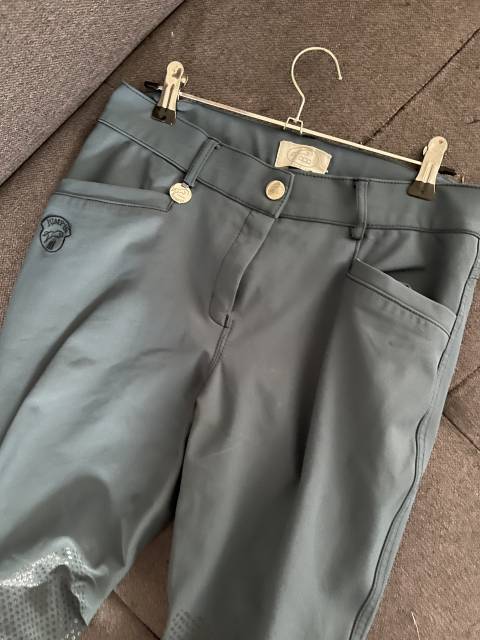 Pantalon jumpin vert canard 