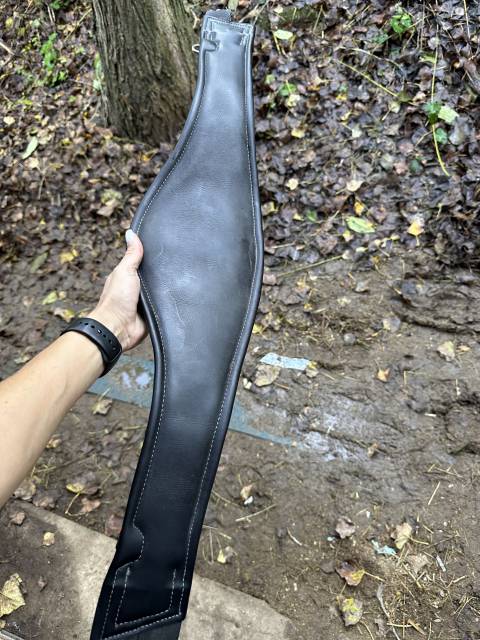 Sangle anatomique GBS Cuir Noir 130cm