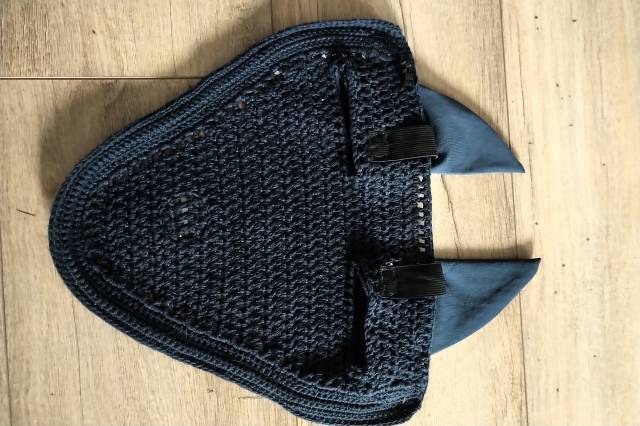 Bonnet anti-mouches Felix Buhler bleu foncé