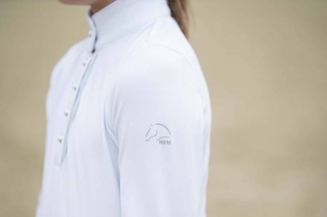 Polo concours Emilia enfant manches longues HKM