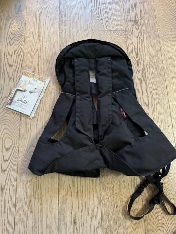 Gilet airbag noir pour adulte Spark 2 Taille S