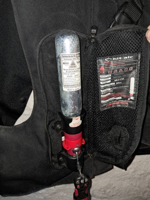 Gilet airbag Hit-Air taille M