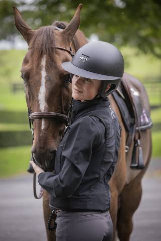 Casque visière large mat - Penelope Collection
