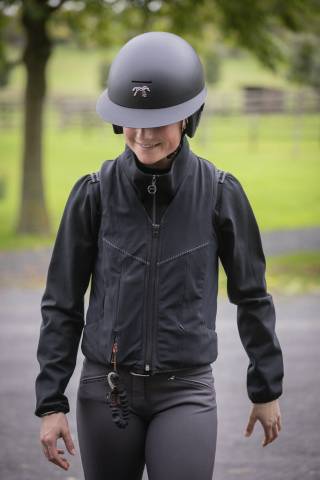 Casque visière large mat - Penelope Collection