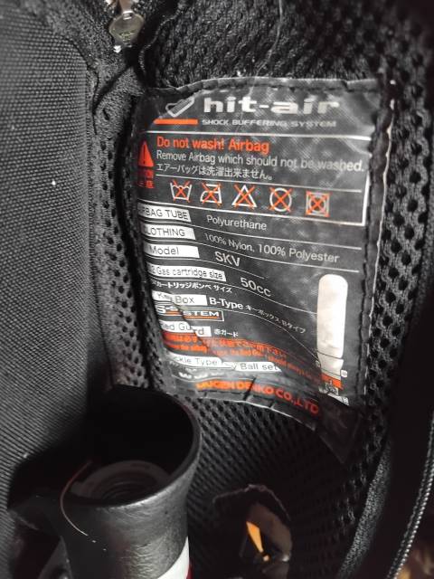 Gilet Air-bag HIT AIR Kid, complet