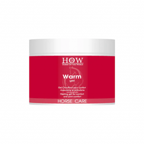 Gel de massage chauffant warm gel - Horse of the world
