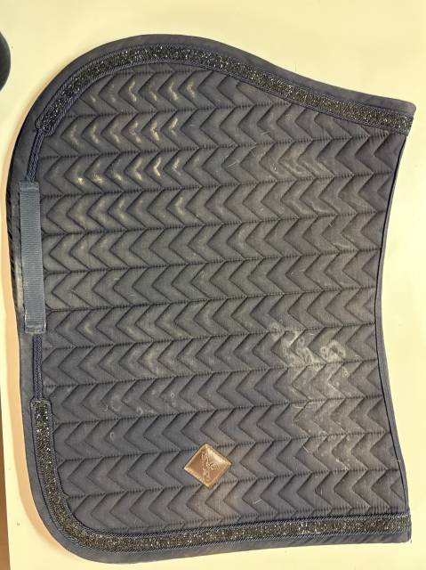 Tapis Kentucky bleu marine