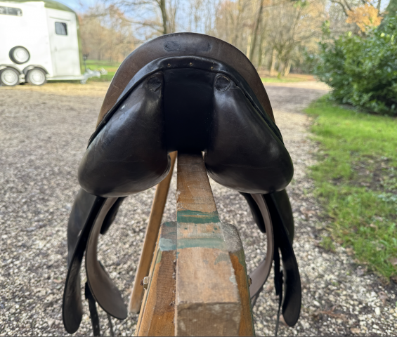 Selle Dressage, La Belle, 17,5'', noir marron 