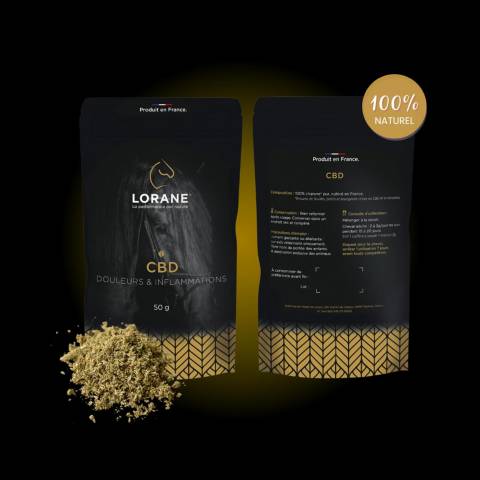 Complément CBD douleurs et inflammations - Lorane