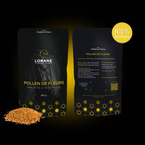 Pollen de fleurs bio - Lorane - résistance et immunité