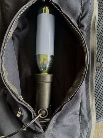 Gilet airbag seaver safety bleu marine