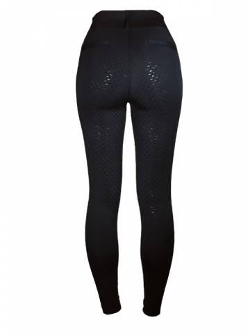 Legging Dressage Supreme Black Edition Compression - Equestrian Stockholm
