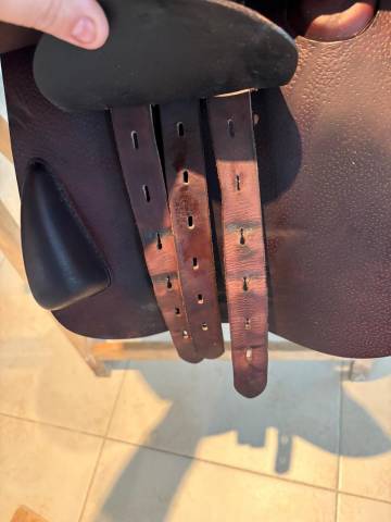 Selle Equipe Evolution liseré noir 18 P