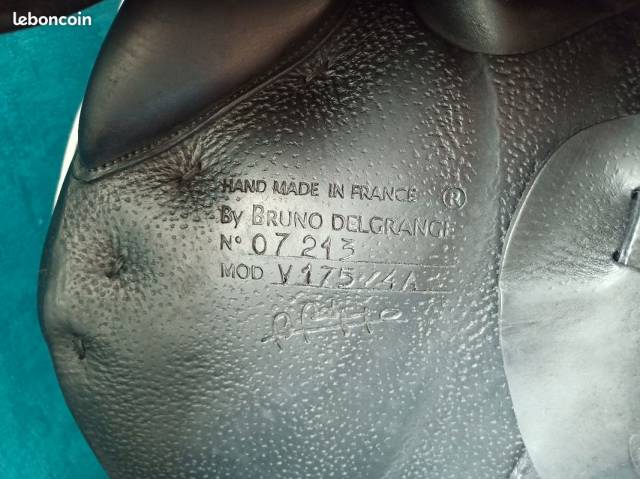 Selle bruno Delgrange Virtuose 17,5 noire