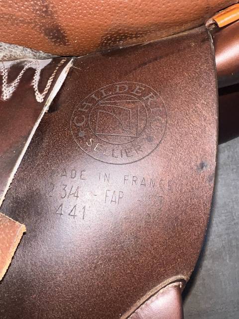 Selle d’obstacles CHILDERIC 17,5