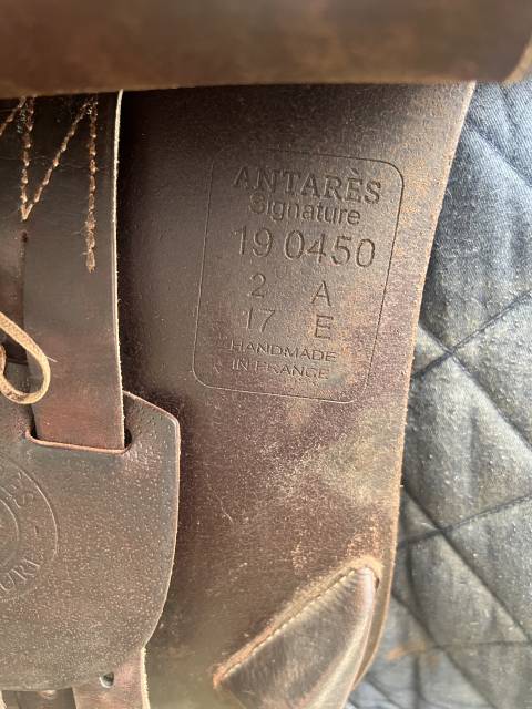 Selle antares signature 17 pouces. 