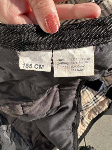 Couverture cheval 155cm