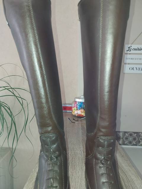 Bottes t38 havane 