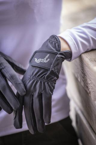Gants d'équitation Prisma Strass - PENELOPE COLLECTION