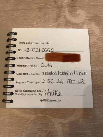 Selle Gaston mercier