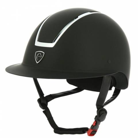 Casque Equithème Glint Noir mat / argenté
