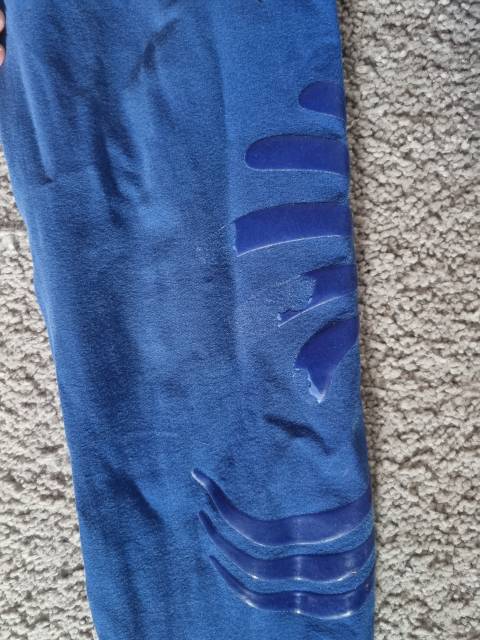 Pantalon flag & cup bleu