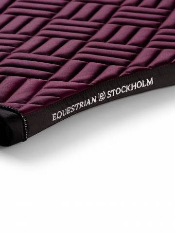 Tapis de selle Modern Purple Night MIXTE  - Equestrian Stockholm