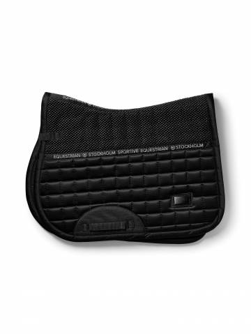 Tapis de selle Sportive Black MIXTE - Equestrian Stockholm
