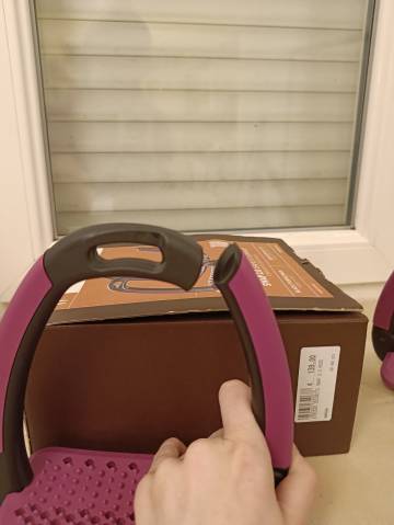 Étriers de sécurité Horsena SWAP 2.0 – Taille M, 120 mm