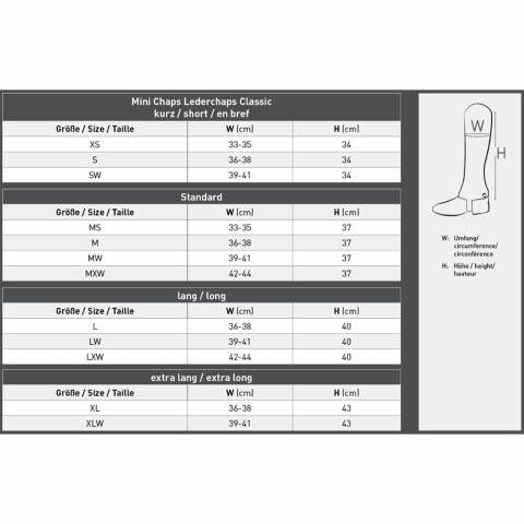 Chaps en cuir Classic - ELT