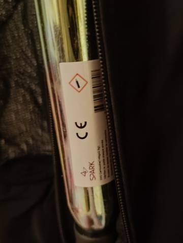 Airbag Spark – Taille XS – Noir