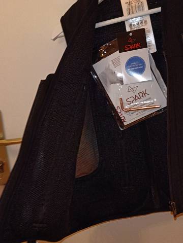 Airbag Spark – Taille XS – Noir