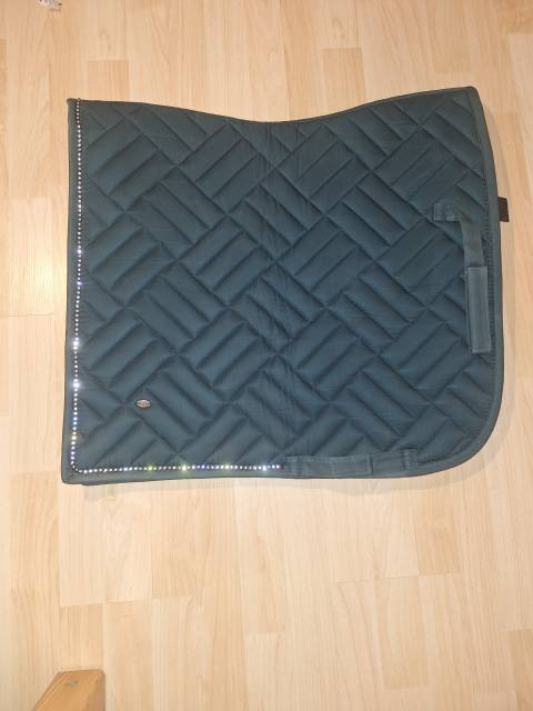 Tapis dressage vert sapin 