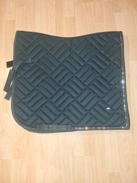 Tapis dressage vert sapin 